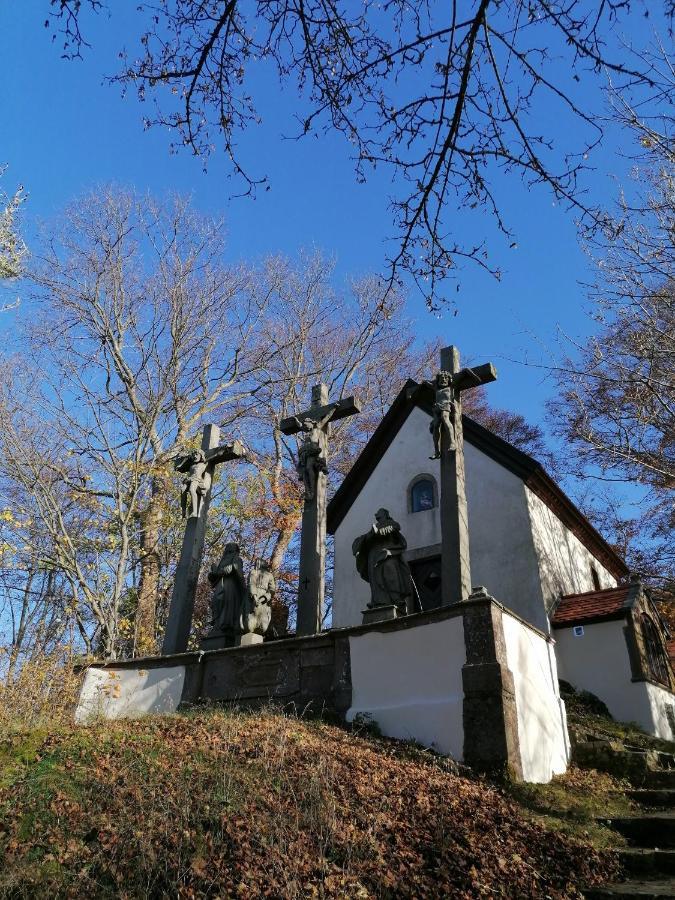 Haus Auersburg Appartement Hilders Buitenkant foto
