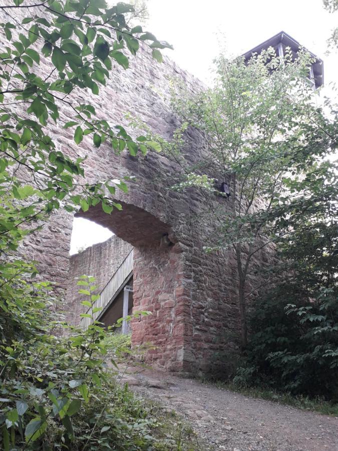 Haus Auersburg Appartement Hilders Buitenkant foto