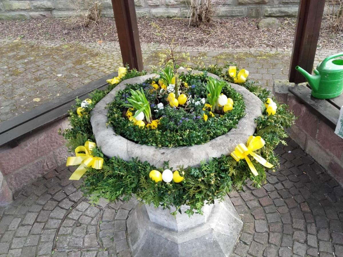 Haus Auersburg Appartement Hilders Buitenkant foto